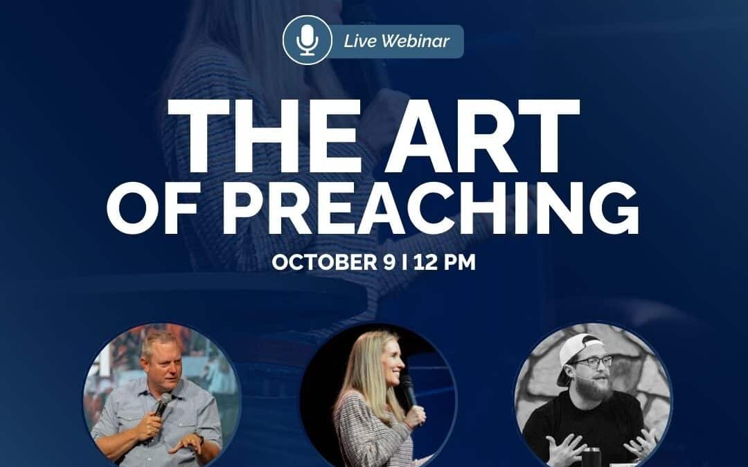 The Art of Preaching Webinar