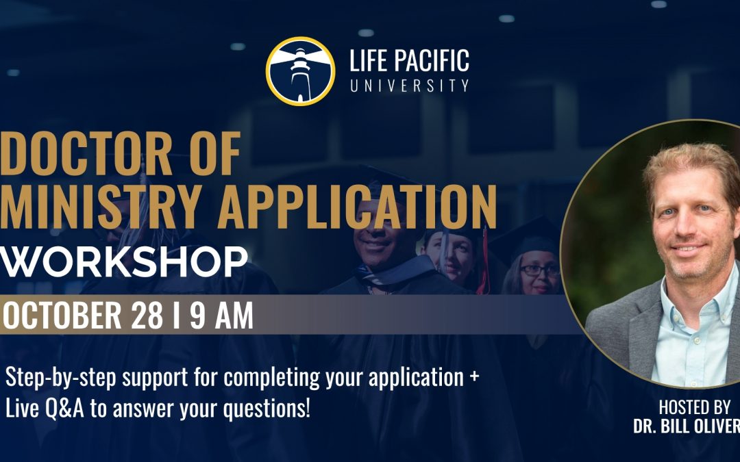 Doctor of Ministry Application Workshop