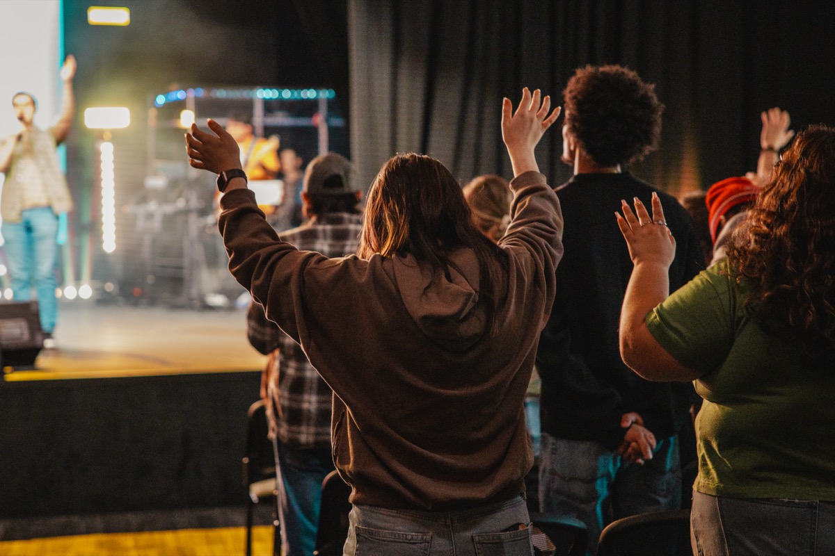 Life Pacific University students gathered in chapel