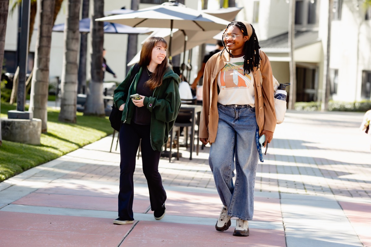 Students on Campus