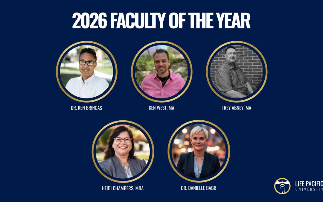 Life Pacific University Celebrates 2026 Faculty of the Year