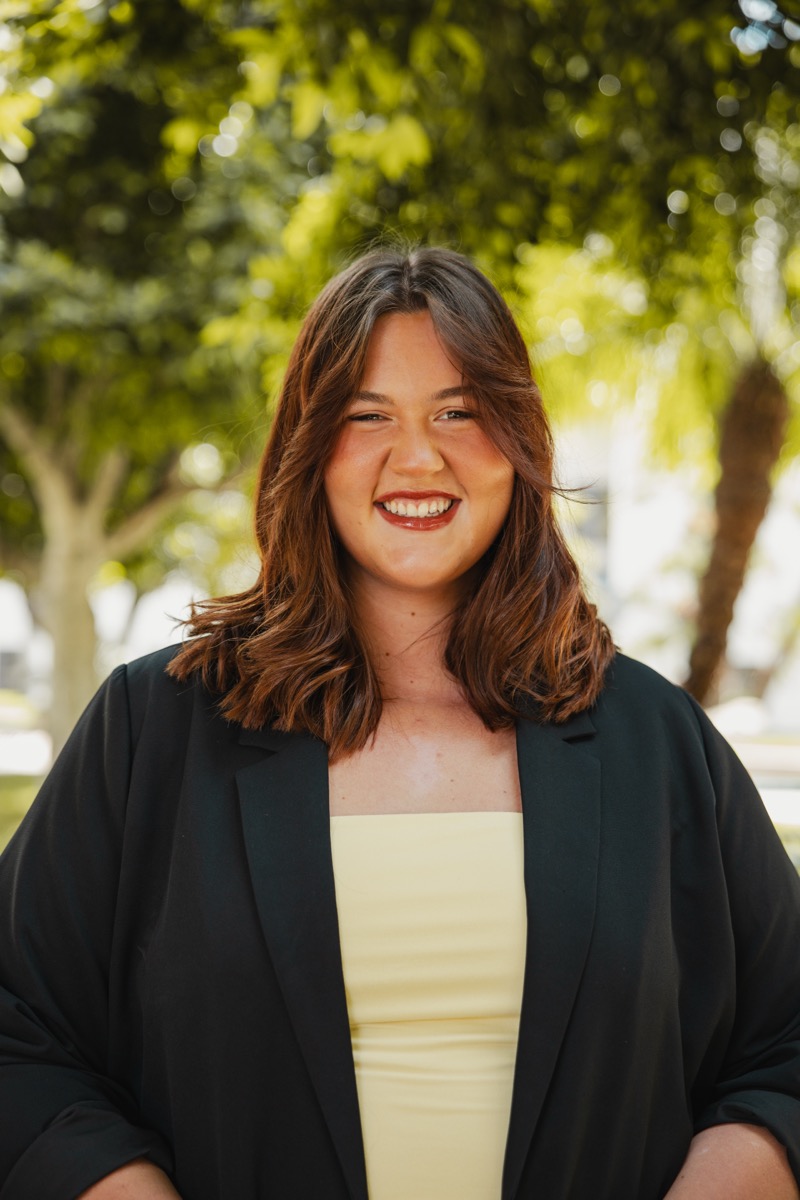 Abigail Dyer, Media and Communications student at Life Pacific University
