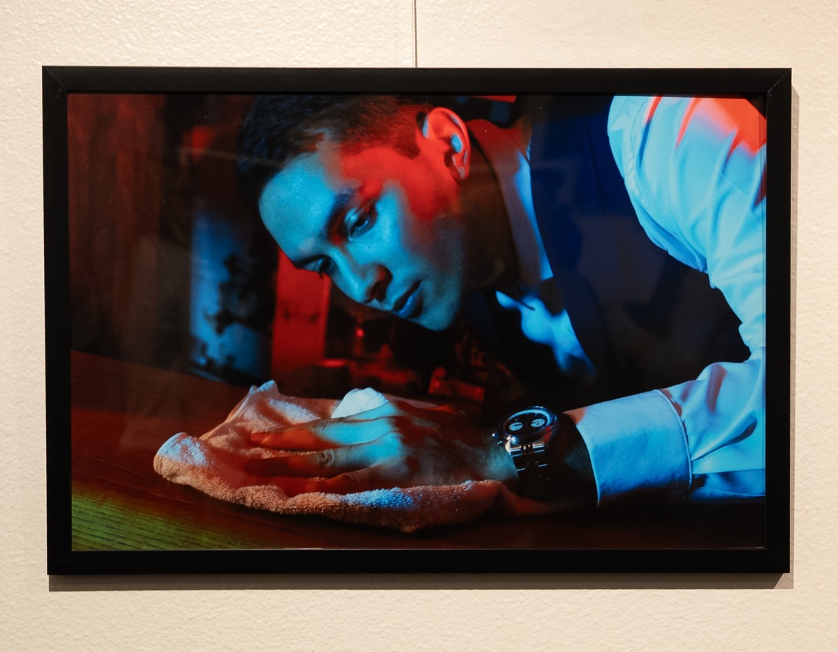 Student artwork displayed at the As I See It Art Festival at Life Pacific University