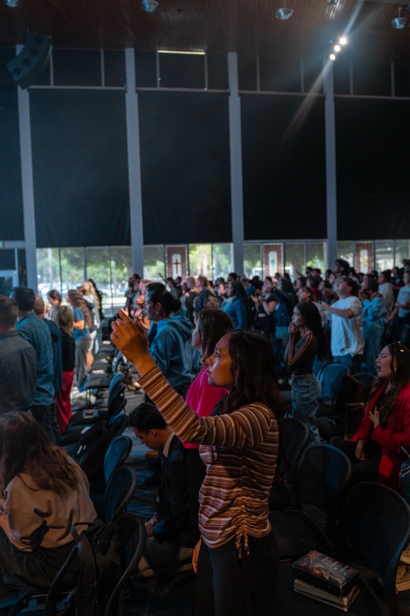 LPU chapel worship gathering