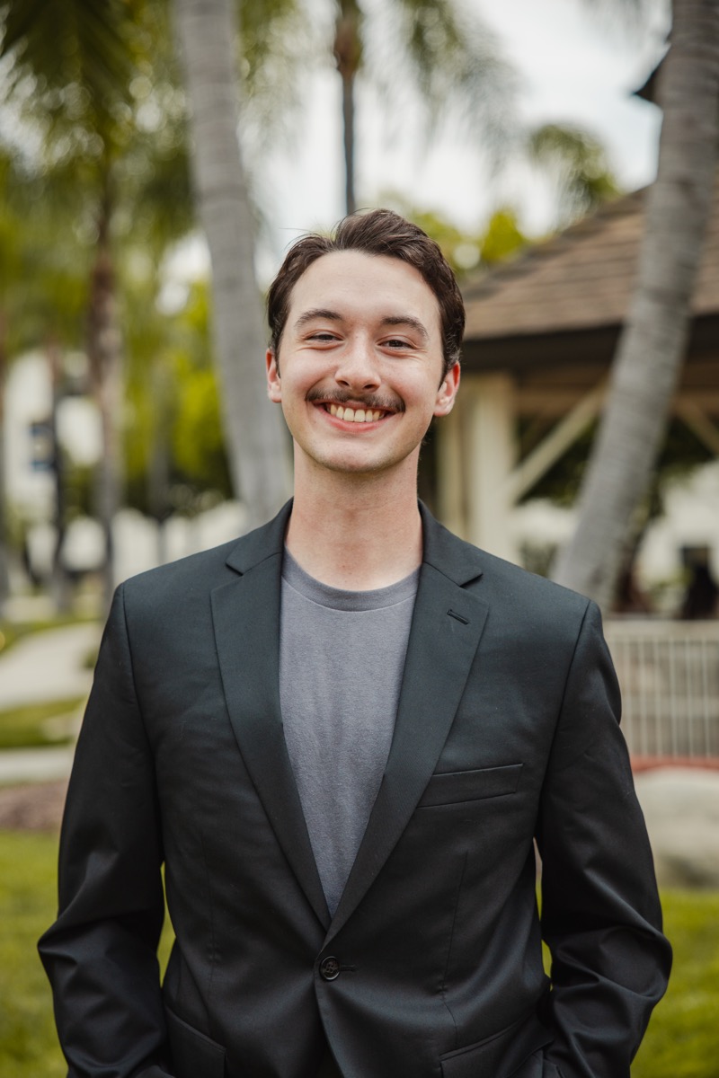 Noah Gale, Media and Communications student at Life Pacific University