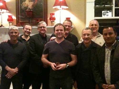 Dr. Glenn Burris with Daniel Brown, Volker Heitz, Dr. Ted Vail, Ihsan Ozbek, Dr. Jim Scott,  Peru National Leader