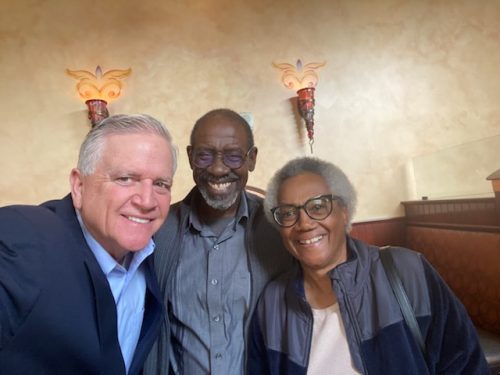 Dr. Glenn Burris with Ron and Judy Thigpenn