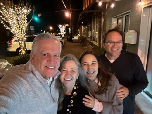 Dr. Glenn and Debbie with Ted and Dawn Vail